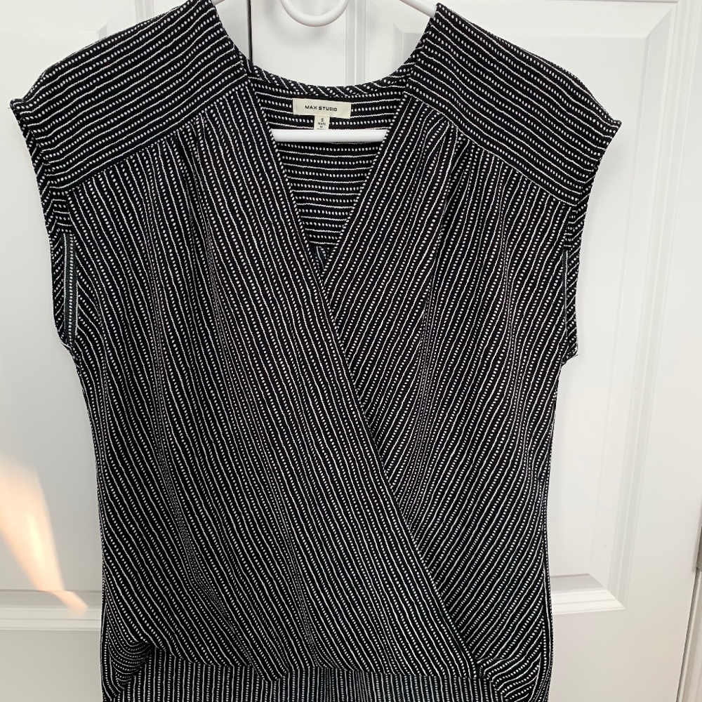Max Studio - Short Sleeve Blouse